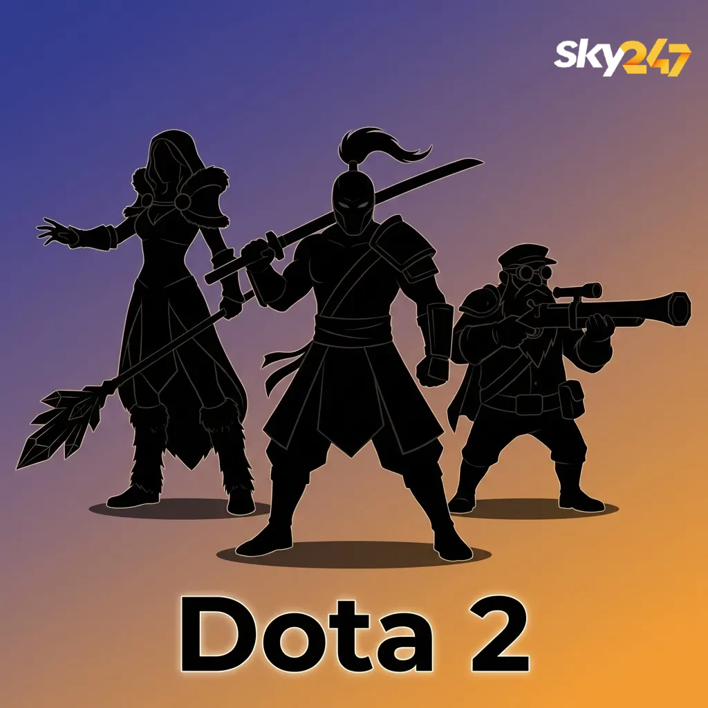 Dota 2 esports scene with heroes battling near Ancients, highlighting major tournaments and betting markets on Sky247