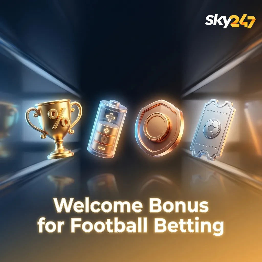 Banner showing “24% football cashback up to ₹10,247” welcome bonus for new online football bettors in India