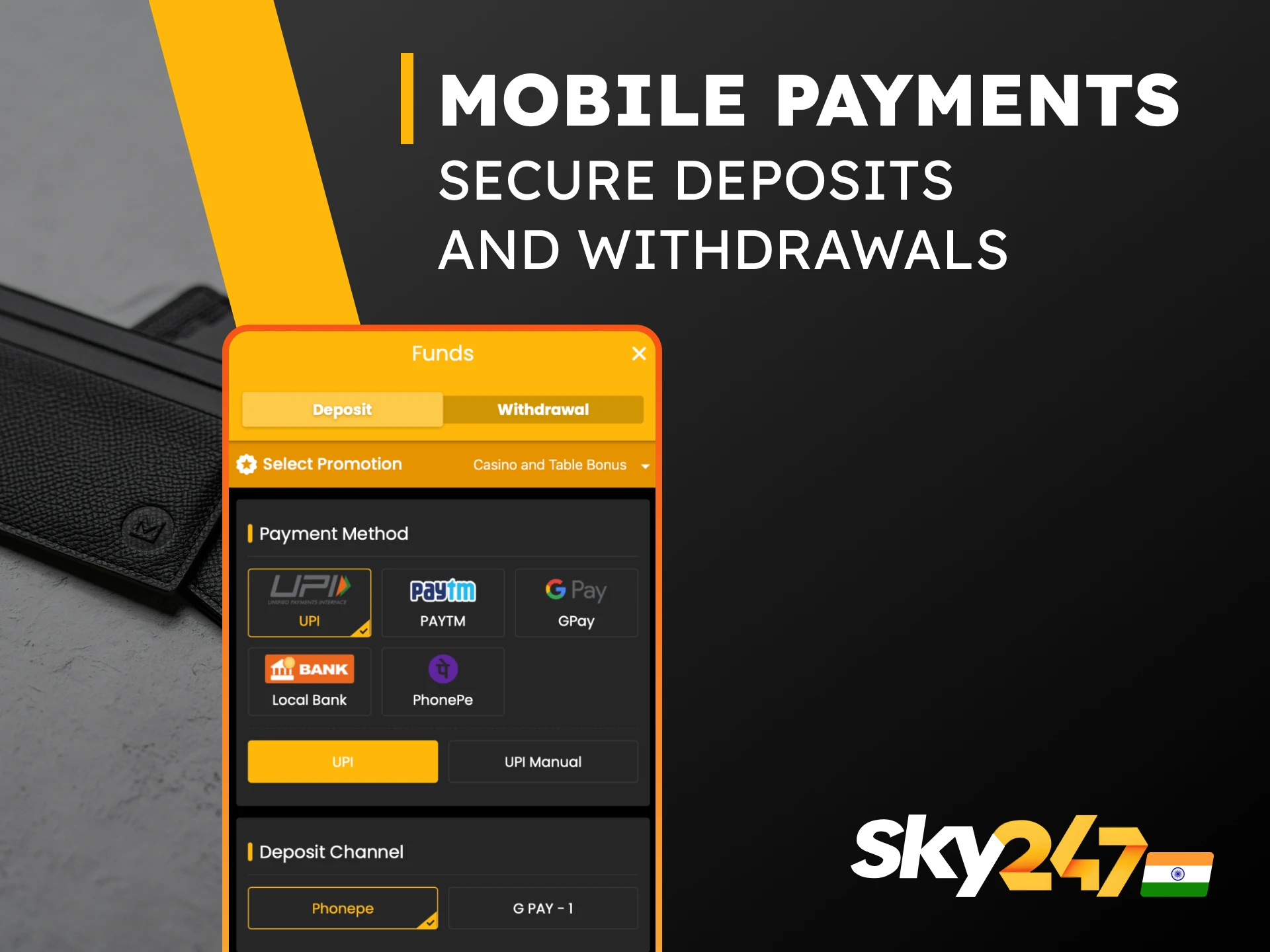 Sky247 Mobile Payments.